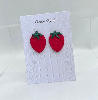Jordgubbar studs