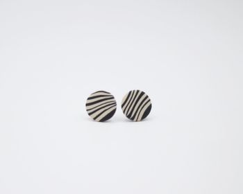 Studs svart/vit
