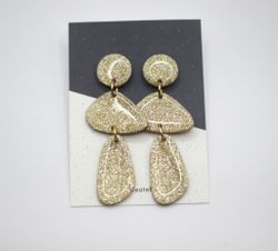 Dangle (guld/glitter)