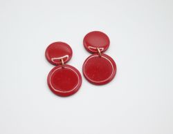 Circle (rödglittrig/gloss)