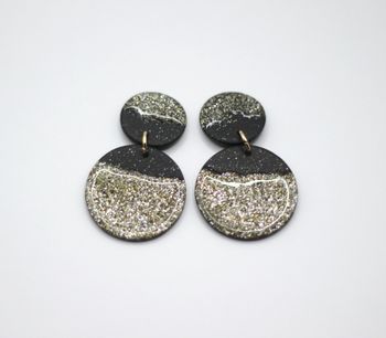 Circle (mattsvart/glossy guld)
