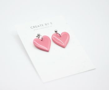 Hjärtan (rosa/gloss)