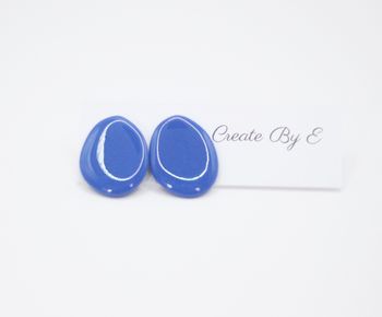 Studs (kornblå/gloss)