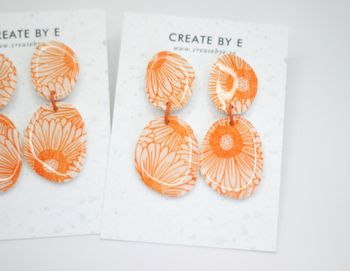 Stone sunflower (orange/gloss)