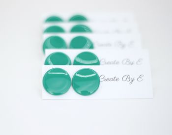 Glossy studs (grön)