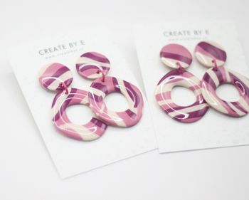 Uneven circle (mönstrad gloss)