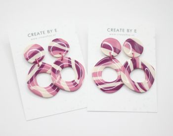 Uneven circle (mönstrad gloss)