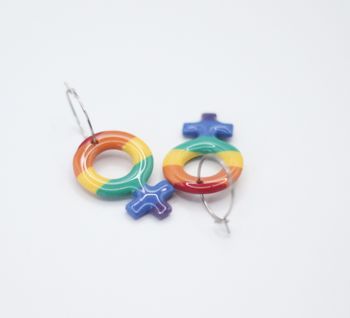 Kvinnosymbol (pride/gloss)
