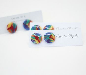 Melerad glossy/pride studs