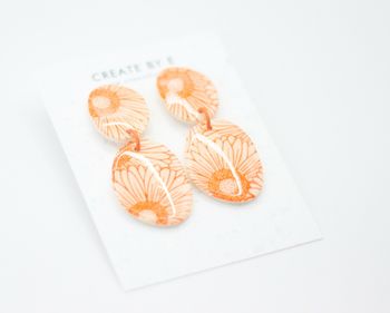 Stone sunflower (orange/gloss)