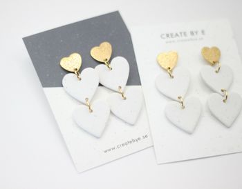 Hjärtan/detaljer i guld