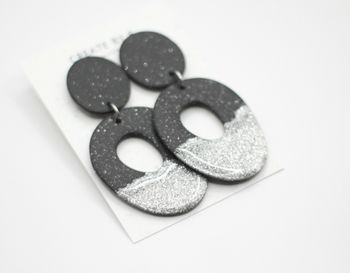 Big (svart/silverglitter/gloss)