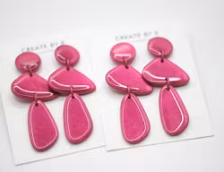 Dangle gloss (rosa/metallic)