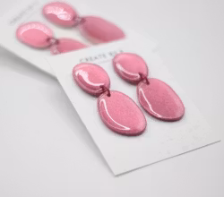 Glossy stone (rosa/metallic)