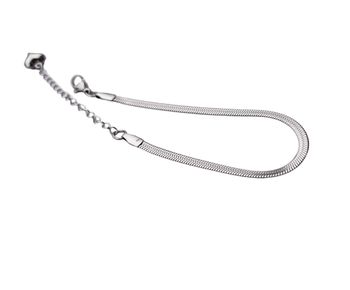 Armband i rostfritt kirurgiskt stål (silver)