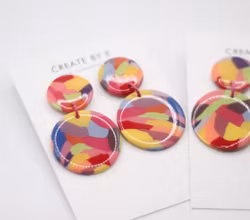 Glossy circle (flerfärgad)