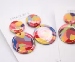 Glossy circle (flerfärgad)