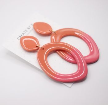 Shiny (rosa/orange fade)