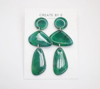 Glossy dangle (grön)