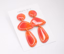 Glossy dangle (orange)
