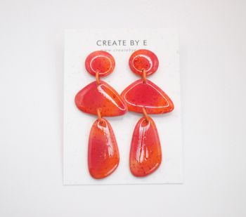 Glossy dangle (orange)