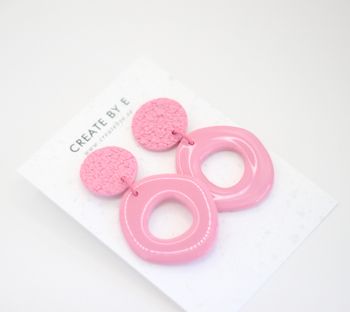 Uneven circle (rosa/gloss)