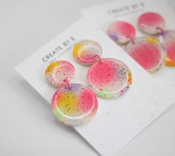 Glossy circle (flerfärgad)