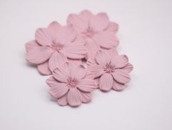 Blommor studs (gammelrosa)