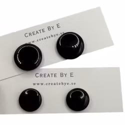 Glossy studs (svart)