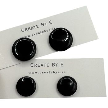 Glossy studs (svart)