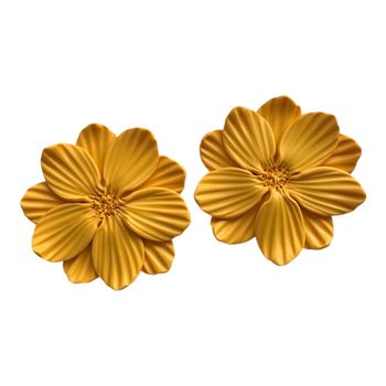 Större blommor studs (gul)