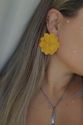 Större blommor studs (blå)