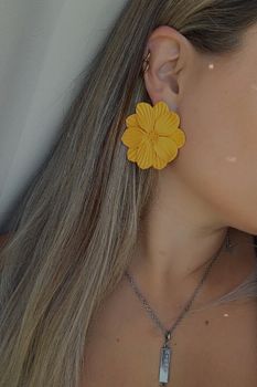 Större blommor studs (blå)