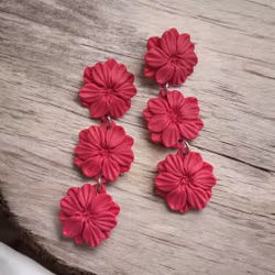 Blommor på rad (hallon)