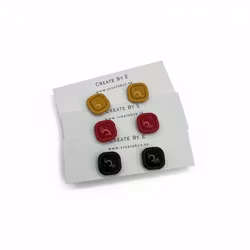 Studs matt/gloss fyrkant