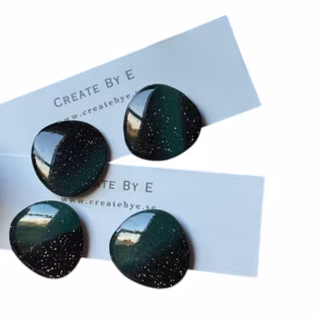 Norrsken/gloss studs