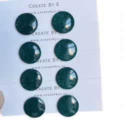 Glossy studs (flera färgval) 1,5cm