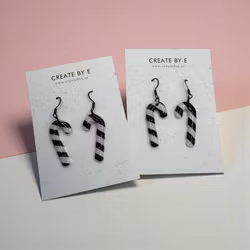 Polka (svart/vit/gloss)