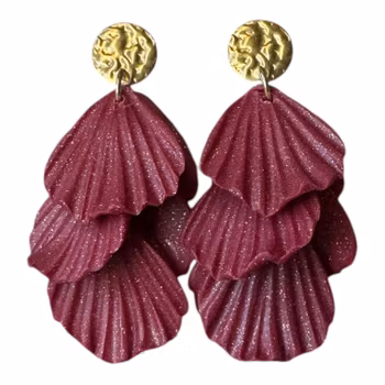 Gloria (röd/glitter)