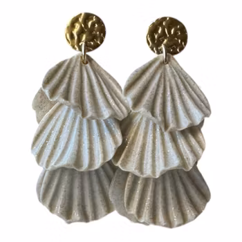 Gloria (vit/guldglitter)