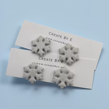 Snöflingor studs
