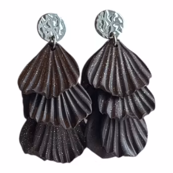 Gloria (mörkbrun/glitter)