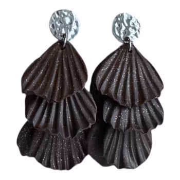 Gloria (mörkbrun/glitter)