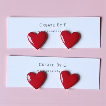 Glossiga små hjärtan