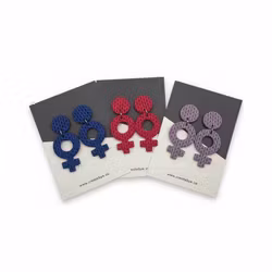 Kvinnosymboler (flera färgval) ”virkad”