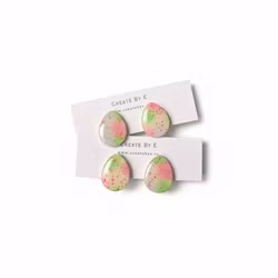 Små glossiga påskägg (tre färgval) studs