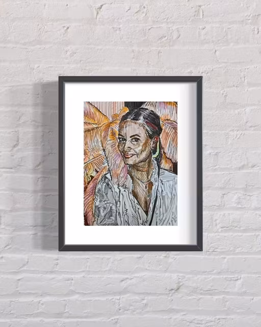 CONNIE 40x50cm ink