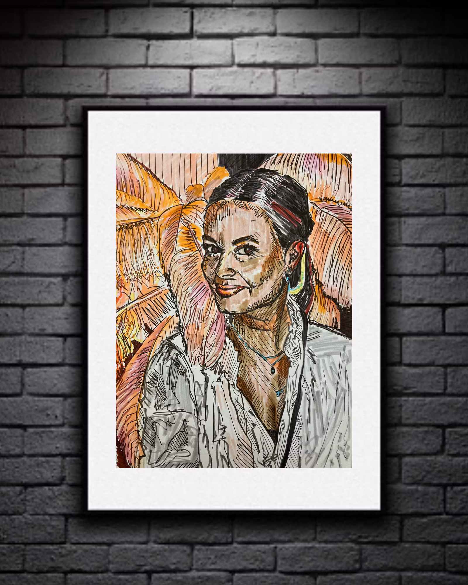 CONNIE 40x50cm ink