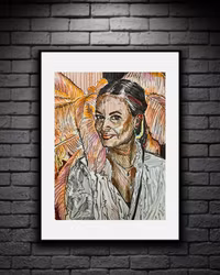 CONNIE 40x50cm ink