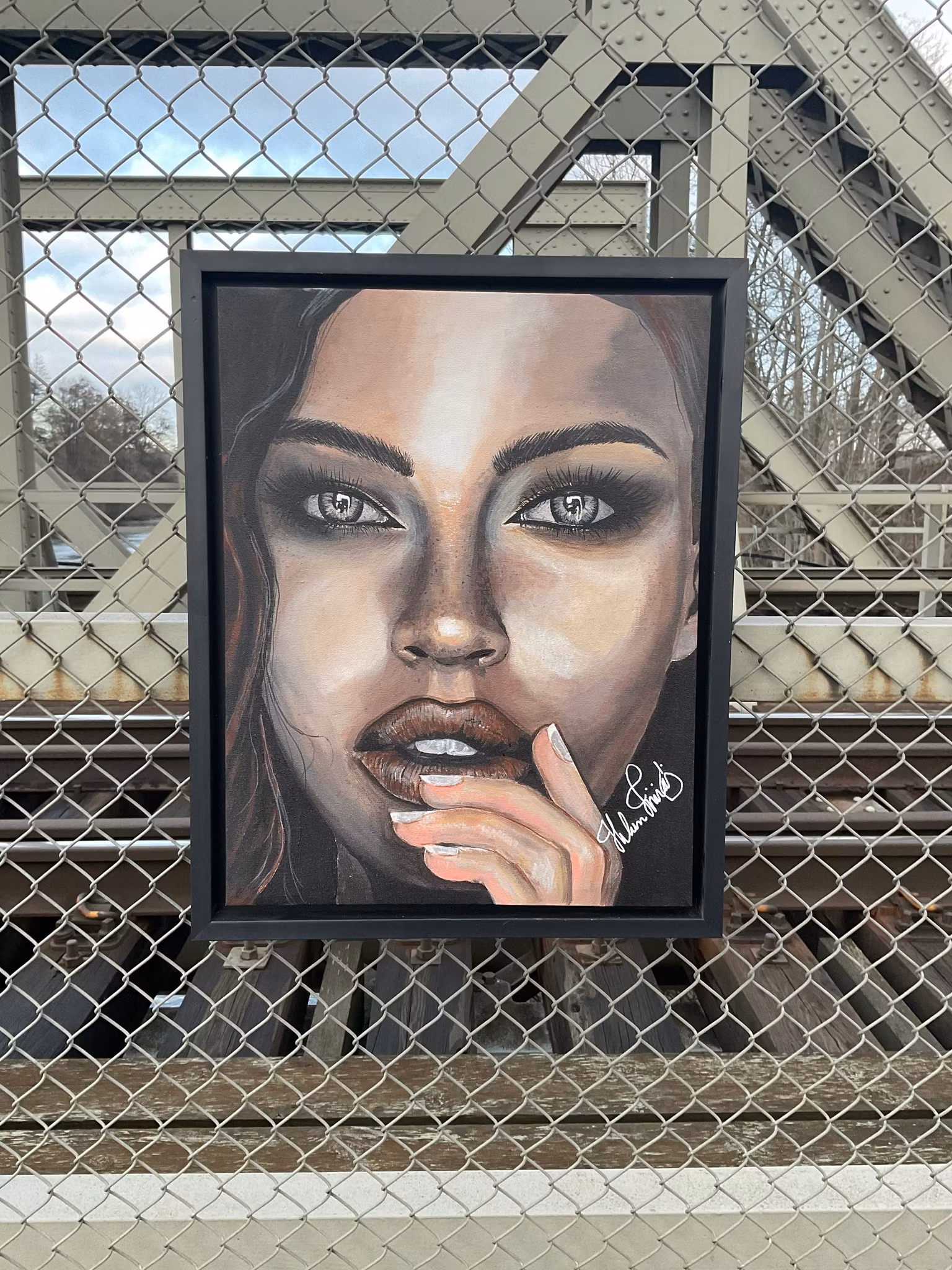 FAITH 40x50cm acrylic canvas